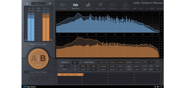 Plugin Alliance/ADPTR AUDIO Metric AB　ダウンロード納品