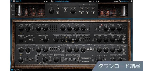 Plugin Alliance ( プラグイン・アライアンス )  / Knif Audio Knifonium　ダウンロード納品