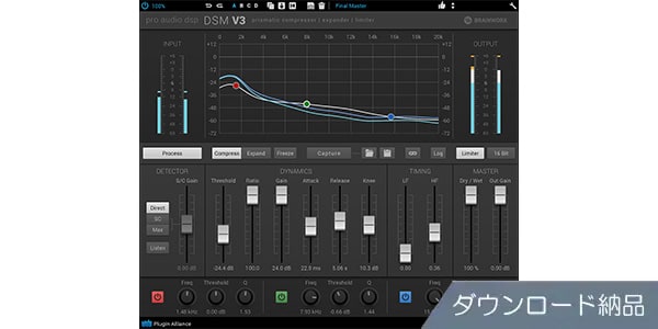 Plugin Alliance / ProAudioDSP DSM V3　ダウンロード納品