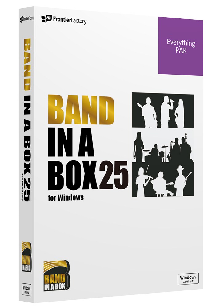 PG MUSIC/Band-in-a Box 25 for WindowsEverythingPAK