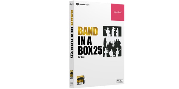 PG MUSIC ( ピージーミュージック )  / Band-in-a-Box 25 for Mac MegaPAK