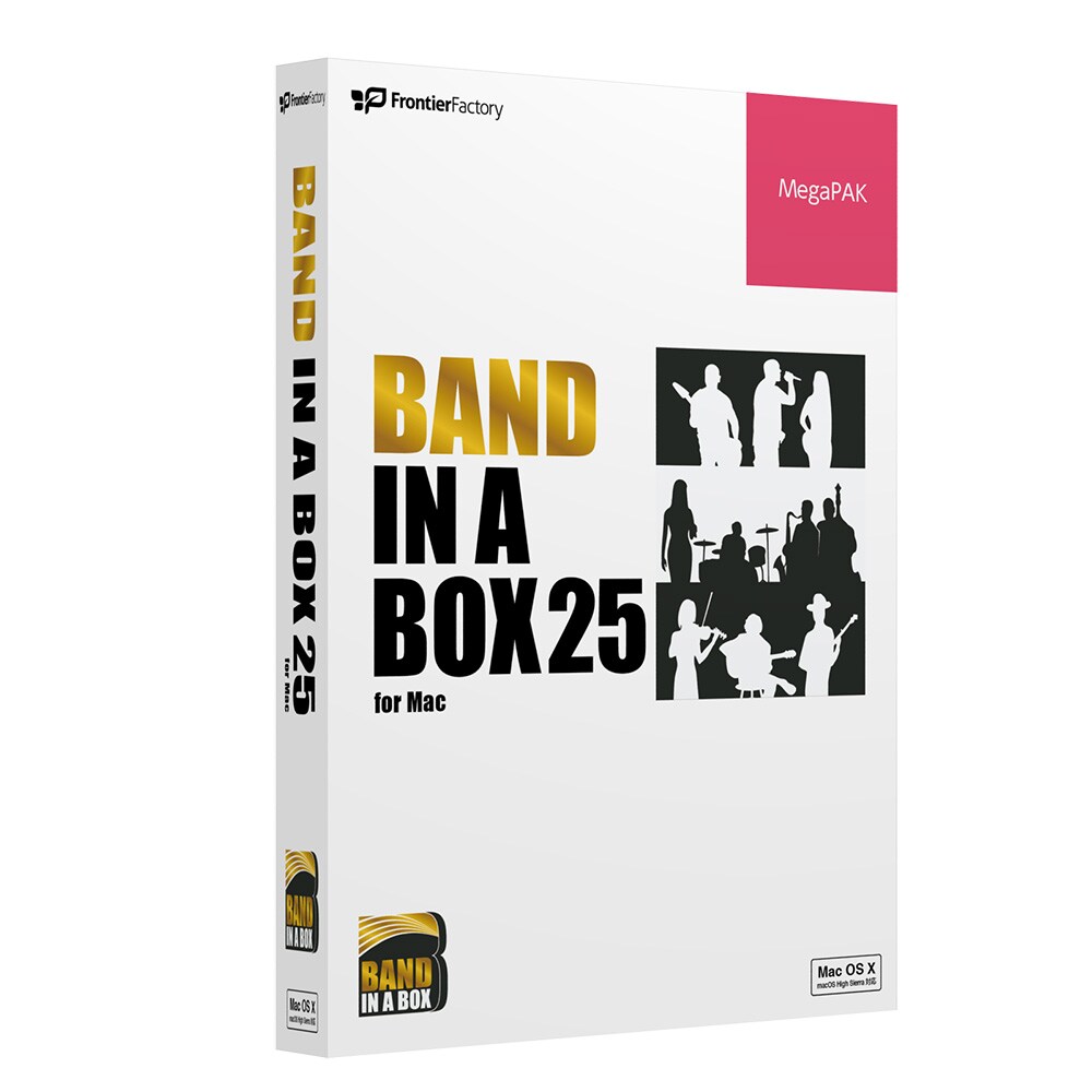 PG MUSIC/Band-in-a-Box 25 for Mac MegaPAK