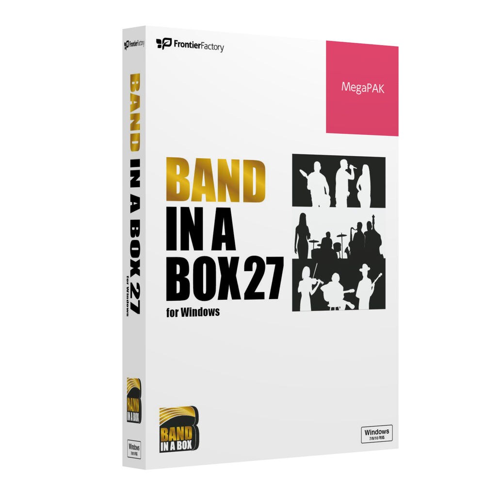 PG MUSIC/Band-in-a-Box 27 for WinMegaPAK