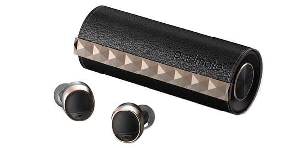padmate ( パッドメイト )  / PaMuScroll Black Leather 完全ワイヤレスイヤホン