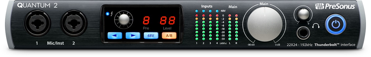 PRESONUS/Quantum 2 USBオーディオインターフェイス