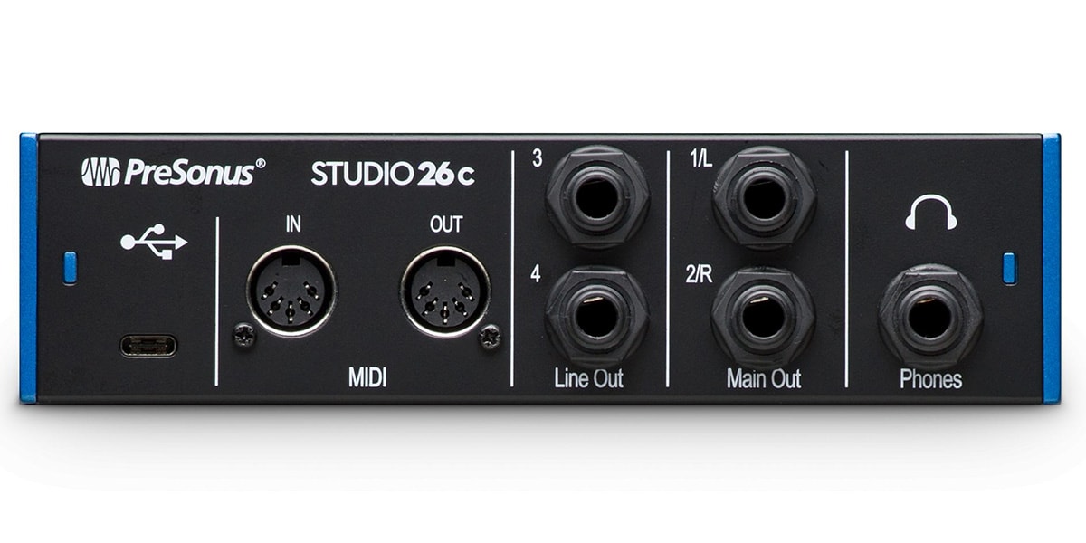 PRESONUS ( プレソナス ) Studio 26c オーディオ MIDIインターフェース USB接続 送料無料 | サウンドハウス