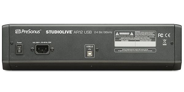 PRESONUS ( プレソナス ) StudioLive AR12 USB ハイブリッド・アナログ