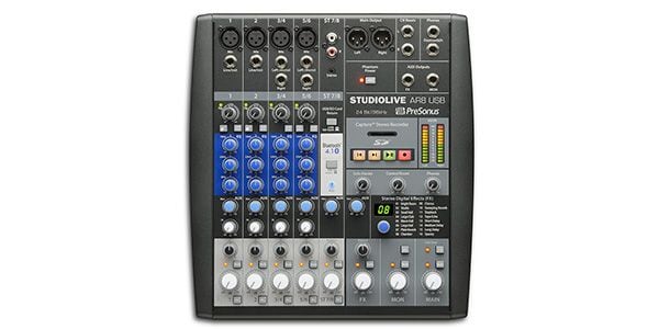 PRESONUS StudioLive AR8 USB ハイブリッド・アナログミキサー 送料