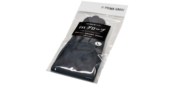 PRIMA GAKKI / Microdia FSY Glove-Shaped Cleaner Cloth, Size L, Black画像3