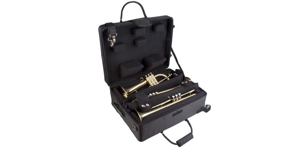 PROTEC / 	IP301QWL Trumpet Quad Case with Casters画像2