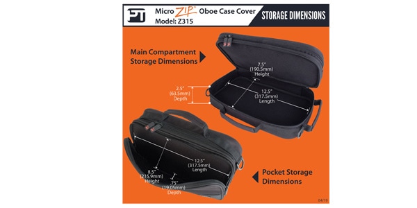 PROTEC / 	Z315 Oboe Case Cover画像4