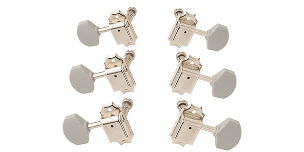 Paul Reed Smith (PRS) / Tuning Machines and Parts - Silver Sky Tuners (Set of 6)