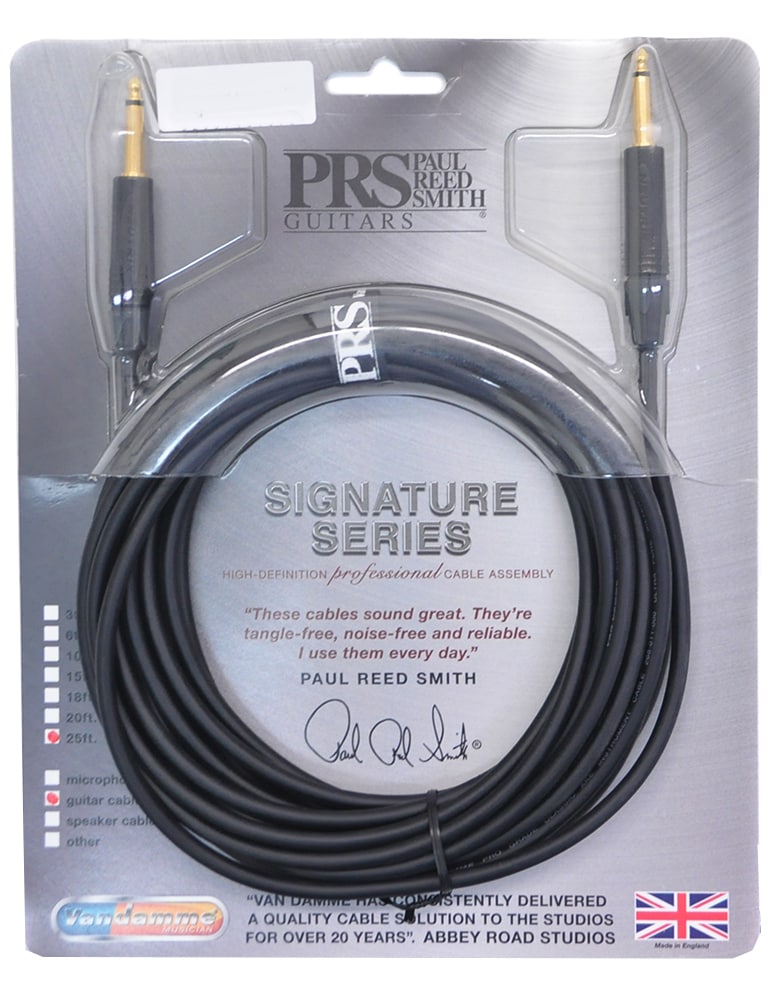 Paul Reed Smith(PRS)/PRS Instrument Cable, Straight Jacks - 25 Feet