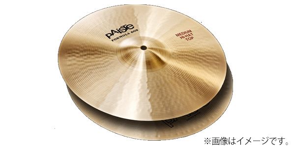 PAISTE/Formula 602 Classic Sounds Medium Hi-Hat TOP 14