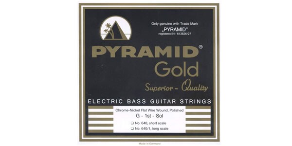 PYRAMID/EB-Gold .040-.100 short scale chrome-nickel flatwounds