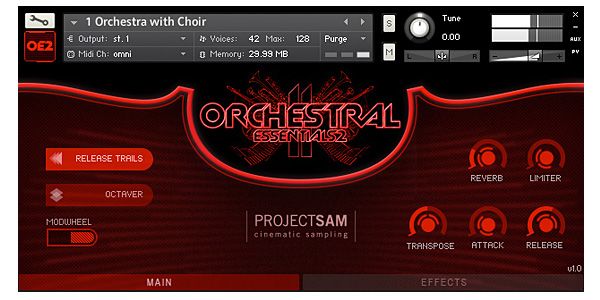 PROJECT SAM / ORCHESTRAL ESSENTIALS 2 画像2