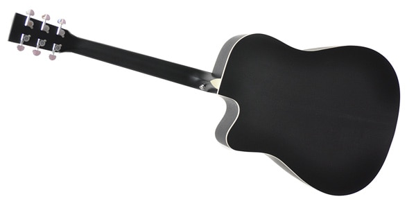 PLAYTECH ( プレイテック ) 【超お買得】AD28C BLACK アコギ