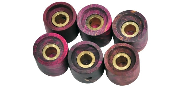 PLAYTECH / Wood Knob Milli/Deep Purple (1)画像2