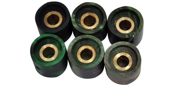 PLAYTECH / Wood Knob Inch/Forest Green (1)画像2