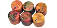 PLAYTECH / Wood Knob Inch/Shell Red (1)
