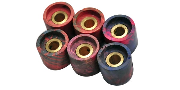 PLAYTECH / Wood Knob Inch/Tie-Dye (1)画像2