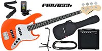 PLAYTECH JB420 Orange エレキベース 初心者入門セット