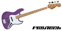 PLAYTECH JB480 Purple 【カーボナイズド・メイプルネック】