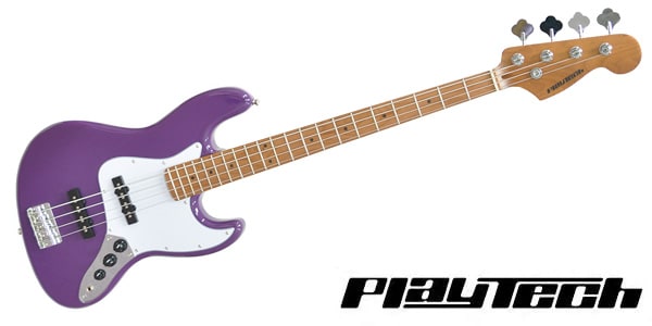 PLAYTECH/JB480 Purple 【カーボナイズド・メイプルネック】