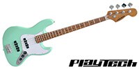 PLAYTECH JB480 Sonic Blue 【カーボナイズド・メイプルネック】