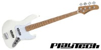 PLAYTECH JB480 White 【カーボナイズド・メイプルネック】