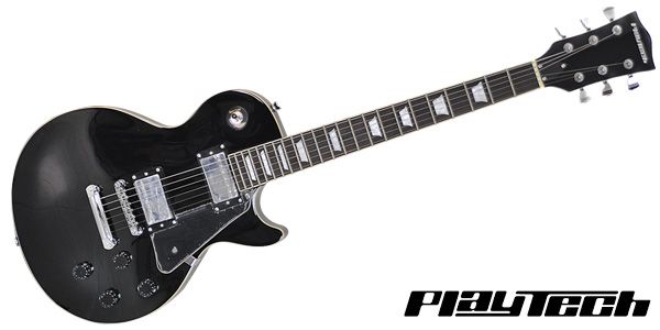 PLAYTECH/LP400 Black　レスポールタイプ　アウトレット品