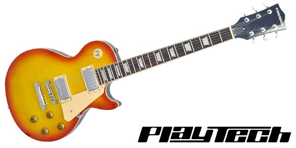 PLAYTECH ( プレイテック ) / LP400 Flame Top Cherry Sunburst　レスポールタイプ