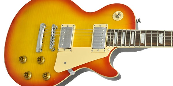 PLAYTECH ( プレイテック ) LP400 Flame Top Cherry Sunburst レス 