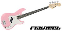 PLAYTECH PB450 Pink エレキベース