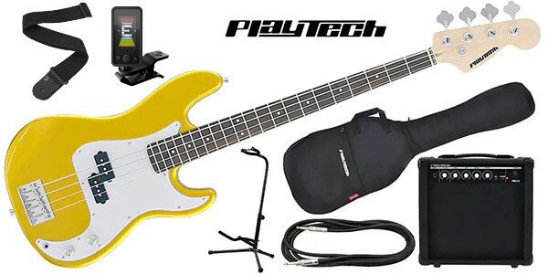 PLAYTECH/PB450 Gold エレキベース 初心者入門セット