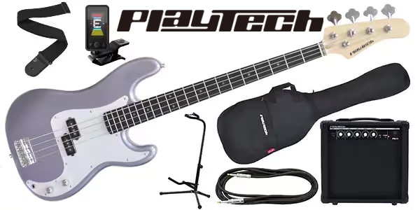 PLAYTECH ( プレイテック ) PB450 Metallic Blue エレキベース 初心者