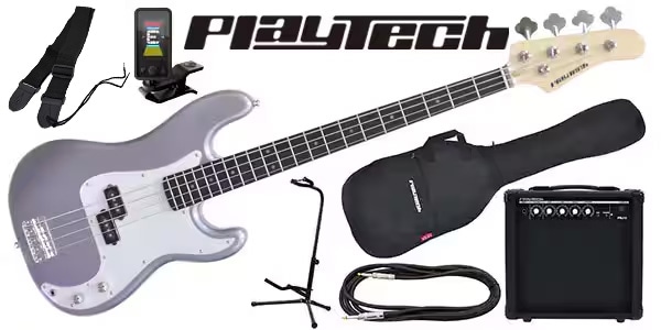 PLAYTECH ( プレイテック ) PB450 Metallic Blue エレキベース 初心者