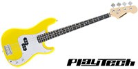 PLAYTECH PB450 Yellow エレキベース