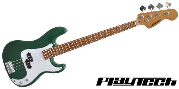 PLAYTECH/PB480 Green【カーボナイズド・メイプルネック】