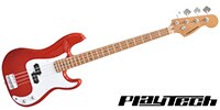 PLAYTECH PB480 Metallic Red【カーボナイズド・メイプルネック】