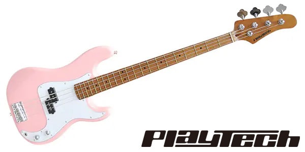 PLAYTECH ( プレイテック )  / PB480 Pink【カーボナイズド・メイプルネック】