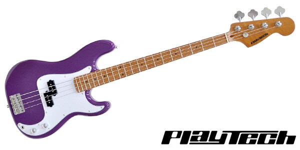 PLAYTECH/PB480 Purple【カーボナイズド・メイプルネック】