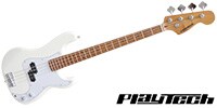 PLAYTECH PB480 White【カーボナイズド・メイプルネック】