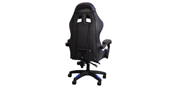 PLAYTECH / PGC10BL　ゲーミングチェア　Black x Blue画像2