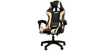 PLAYTECH / PGC10GD Gaming Chair Black x Gold