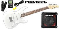 PLAYTECH / PLAYPACKII Rose White ギターセット