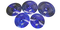 PLAYTECH / PLQ Volume Reduction Cymbals Blue