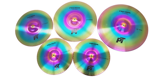 PLAYTECH / PLQ Volume Reduction Cymbal Rainbow