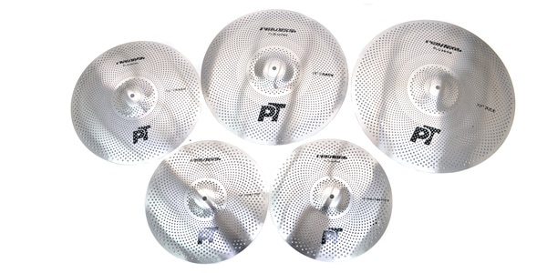 PLQ Reduce Volume Cymbal Silver シンバルセット