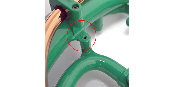 PLAYTECH / PTHH-100GR ハイブリッドホルン グリーン アウトレット品画像5